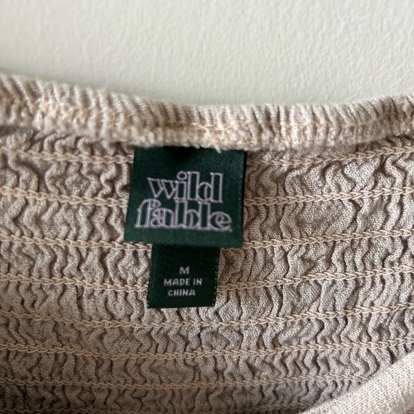 Wild Fable Cream Top - Picture 2 of 2